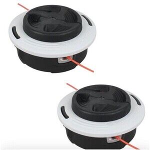 Harbor FS55R Trimmer Head Replacement Heads Set Of 2 New